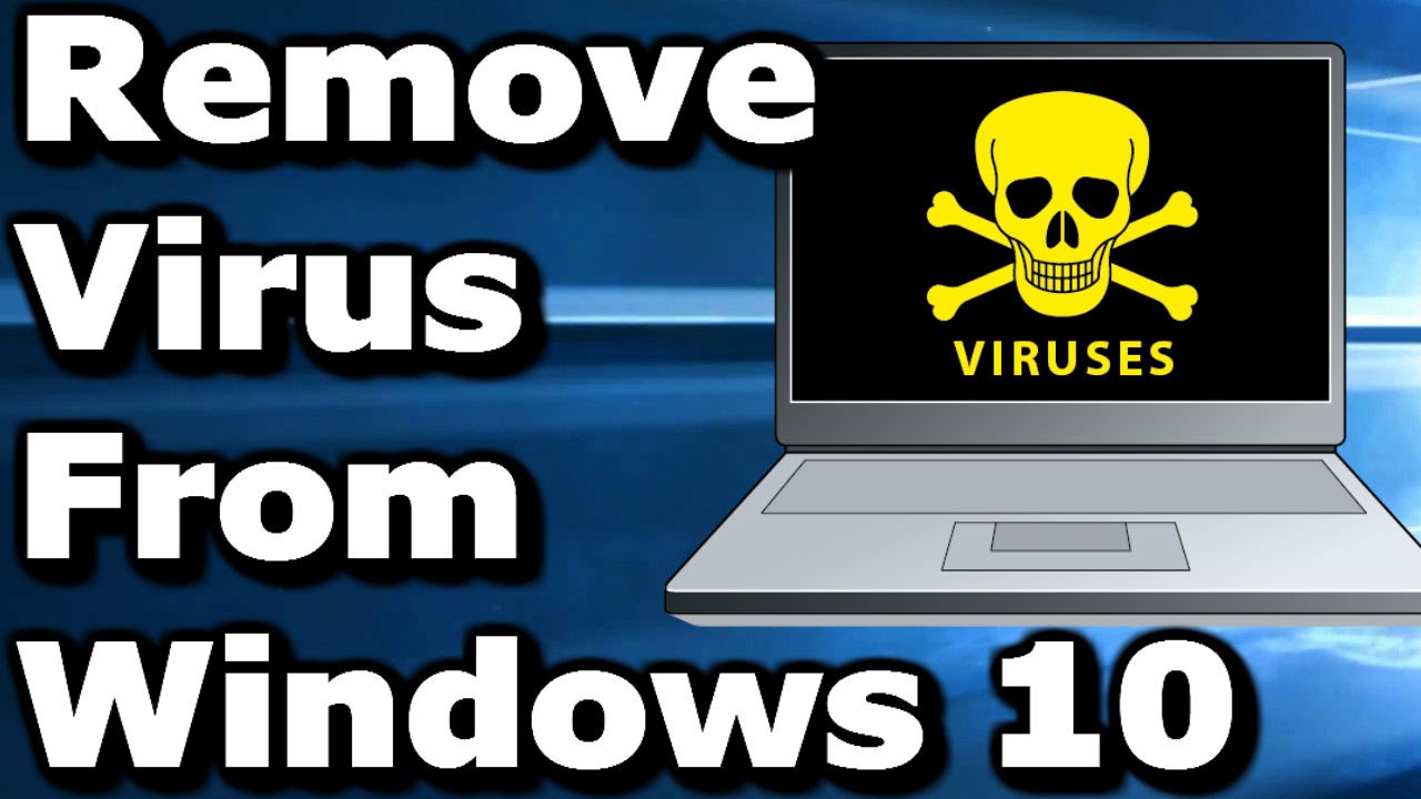 how to remove any virus
